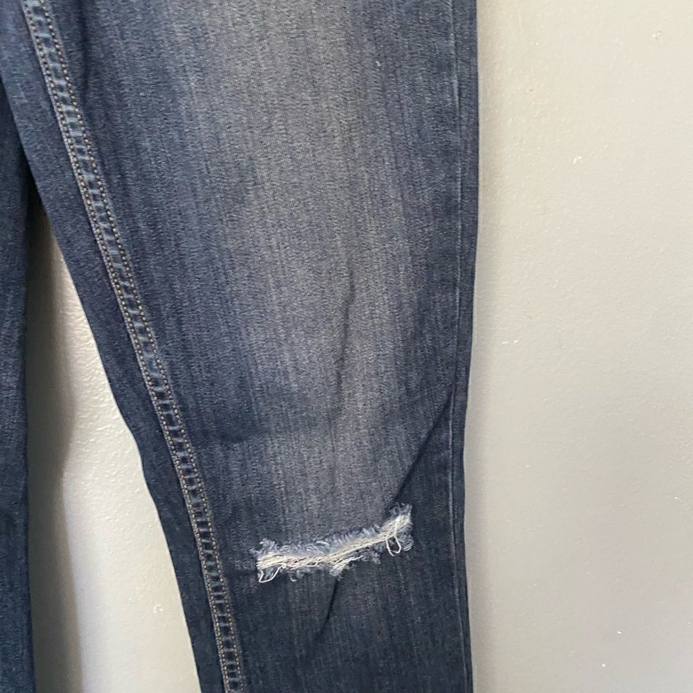 PAIGE VERDUGO ANKLE  DISTRESSED JEANS - Picture 3 of 9